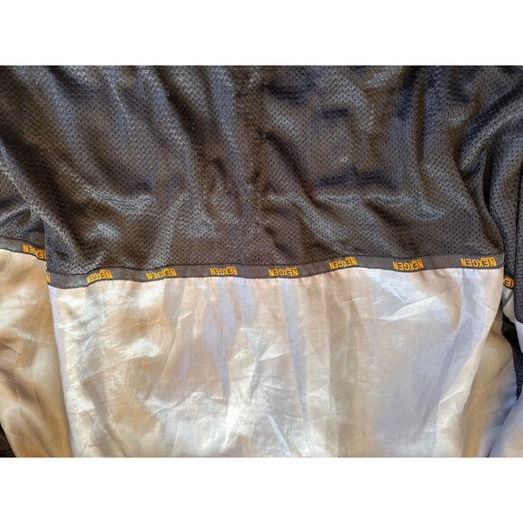 Nexgen Motorcycle Jacket XL Black With Adjustable Belts and Reflective Accents - Picture 5 of 6